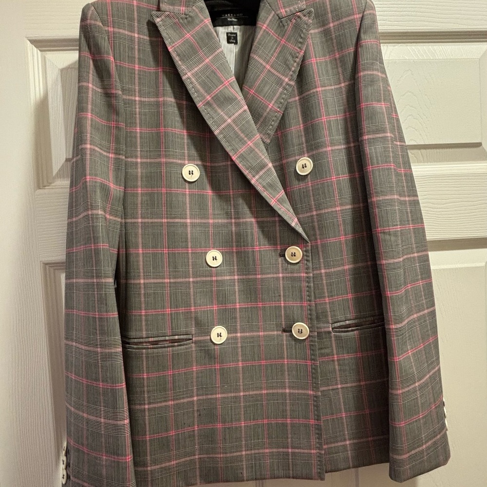 MaxMara Weekend Suit with Pink Accents